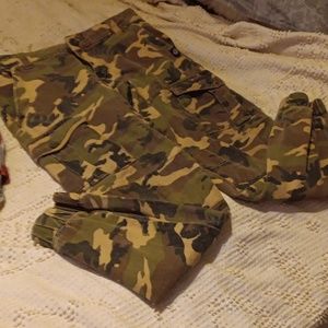 Womans Adademiks Camouflage Jeans Size 14